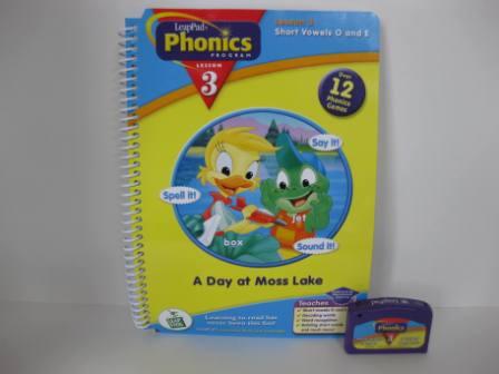 Phonics Program Lesson 3 - Short Vowels (w/ Book) - LeapPad Game